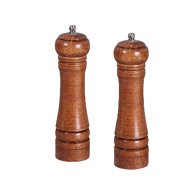Rubber wood pepper can